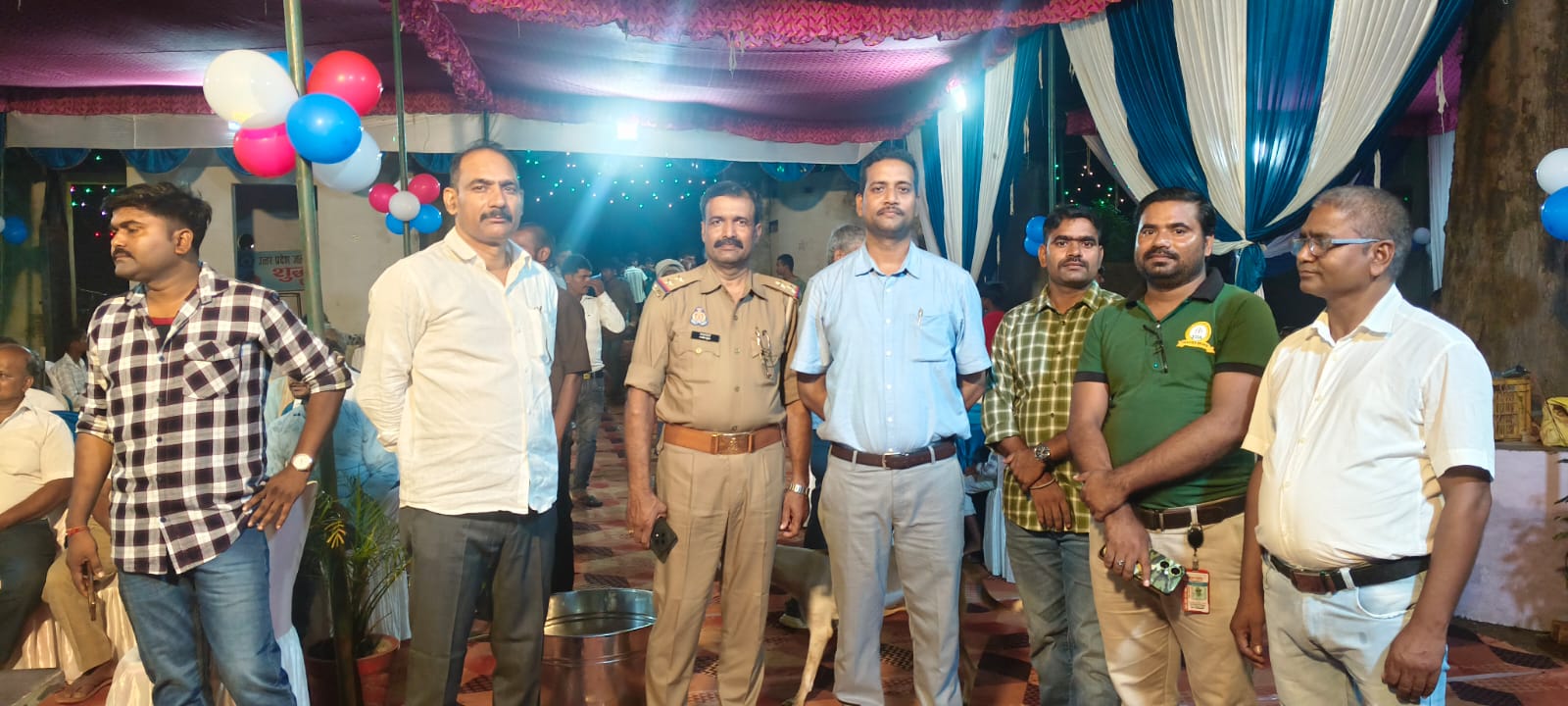सुकृत पुलिस चौकी में धूमधाम से मनाया गया श्रीकृष्ण जन्माष्टमी पर्व